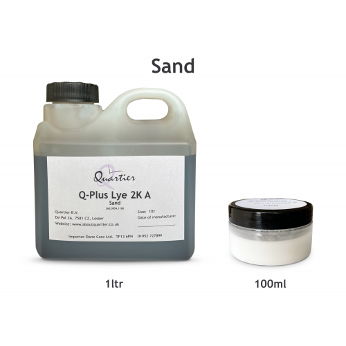 Quartier Q-plus Lye 2K Sand 1ltr + 100ml Activator  260.0054.1100 (DC)